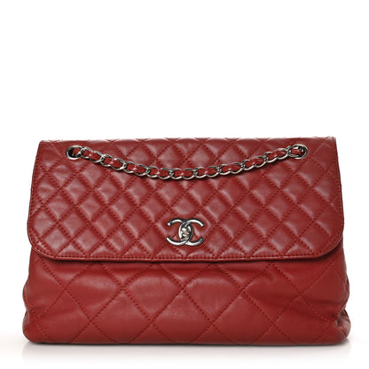Chanel Calfskin Quilted In The Business Flap Bag Red 1 of 10
