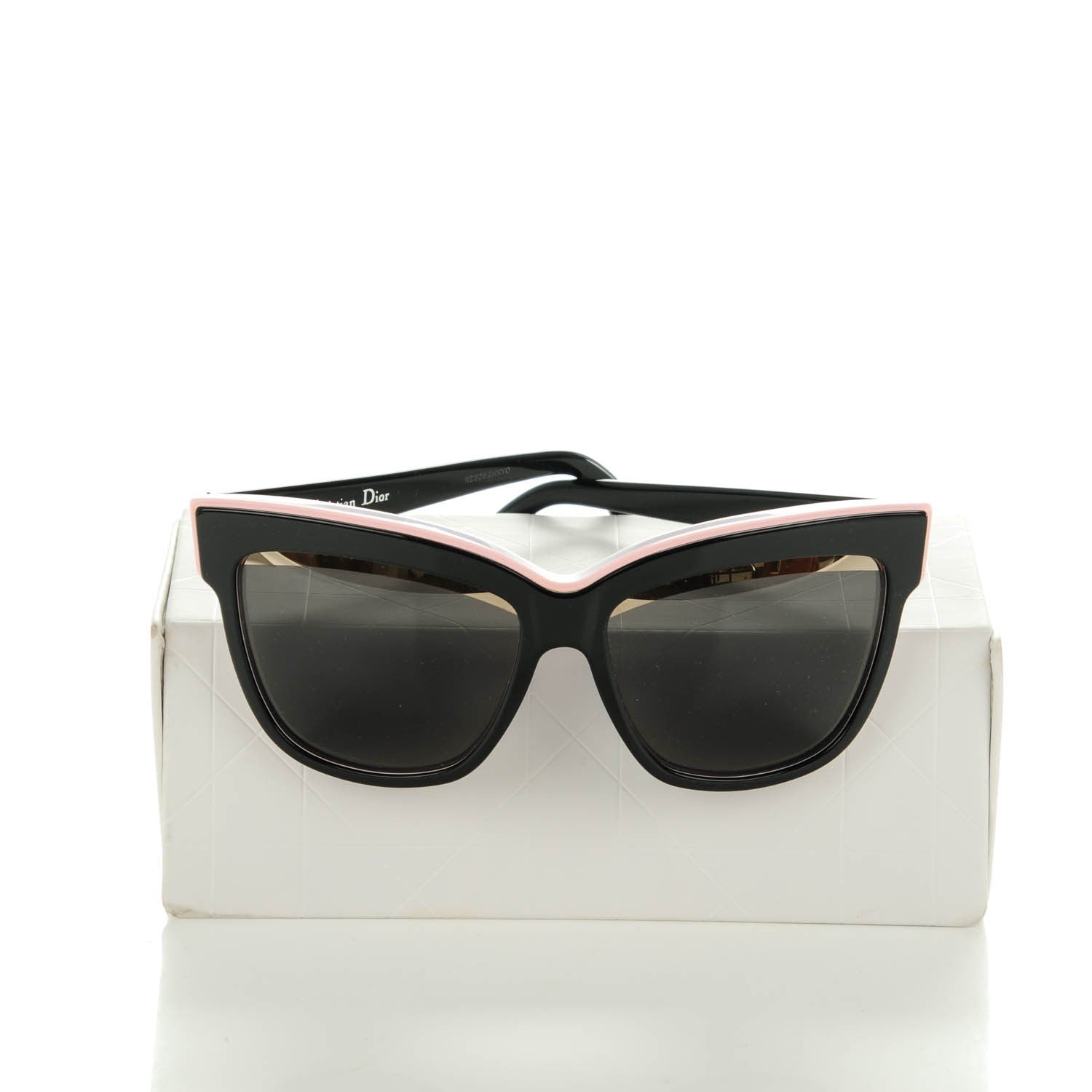 Christian Dior Graphic Sunglasses Black Pink 8 of 8