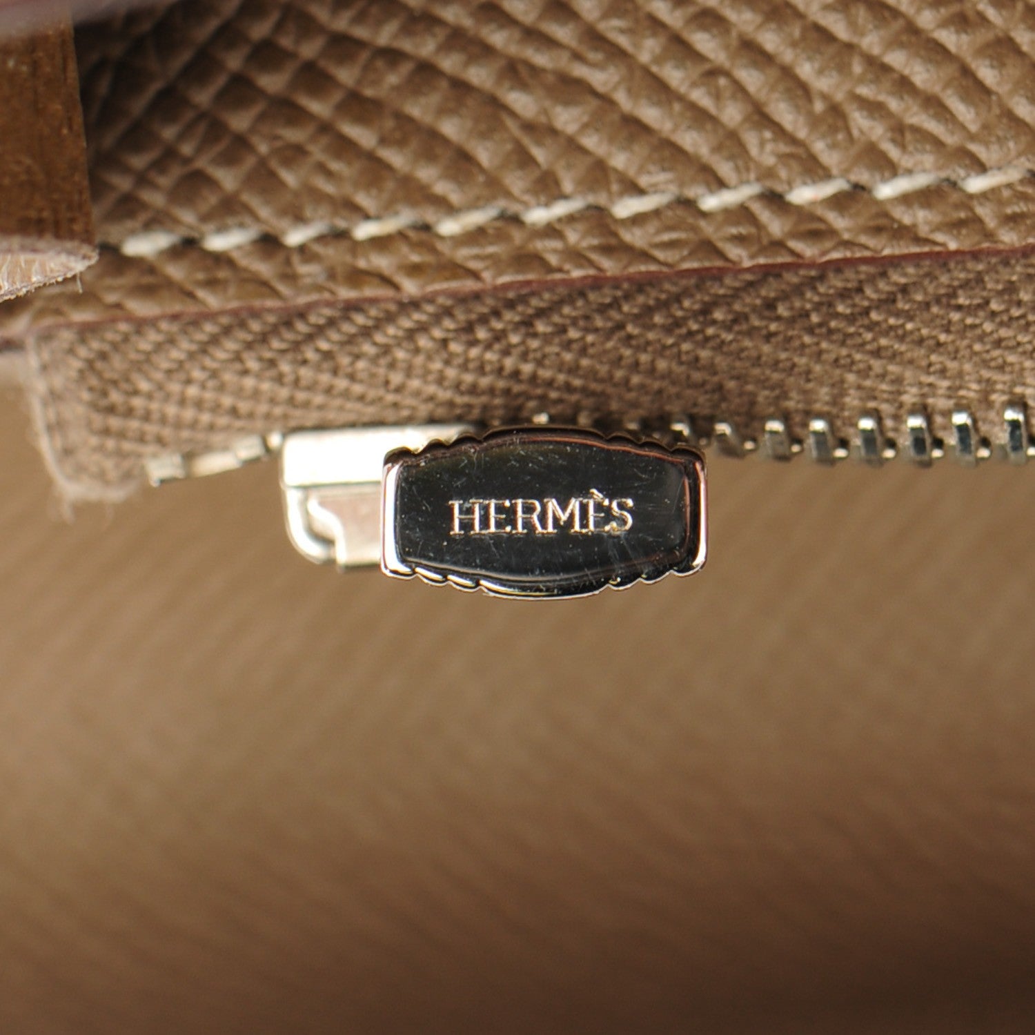 Hermes Epsom Kelly Longue Wallet Etoupe 10 of 11