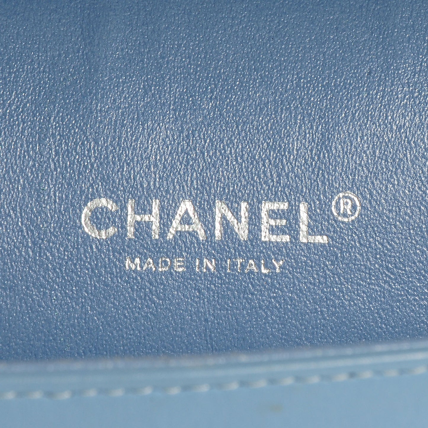 Patent Maxi Double Flap Light Blue