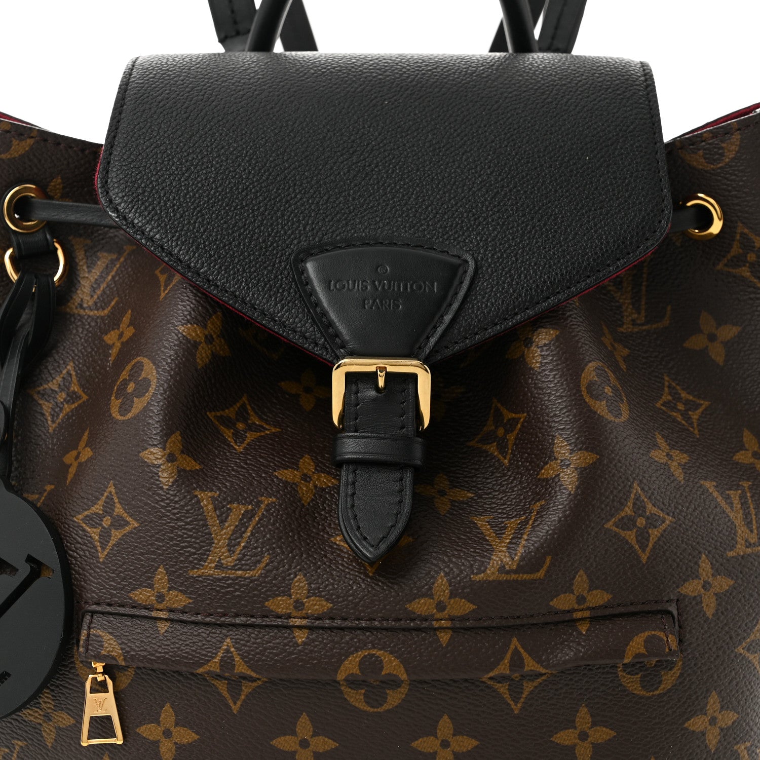 Louis Vuitton Monogram Montsouris PM Black 7 of 9