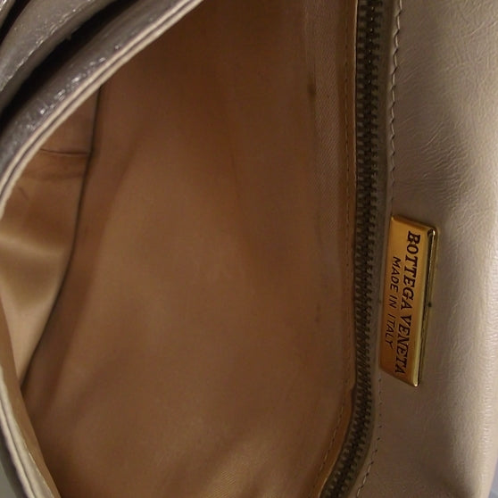 Bottega Veneta Vintage Leather Shoulder Bag Creme 7 of 7