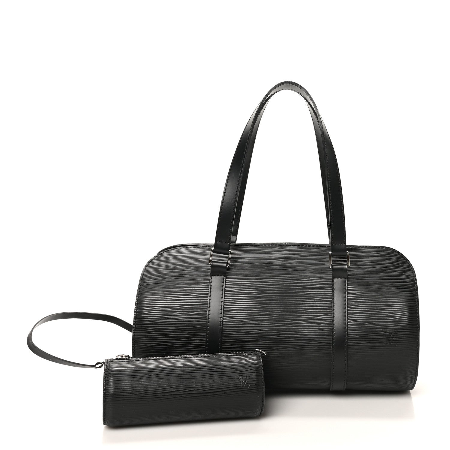 Louis Vuitton Epi Soufflot Black 3 of 11