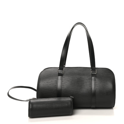 Louis Vuitton Epi Soufflot Black 3 of 11