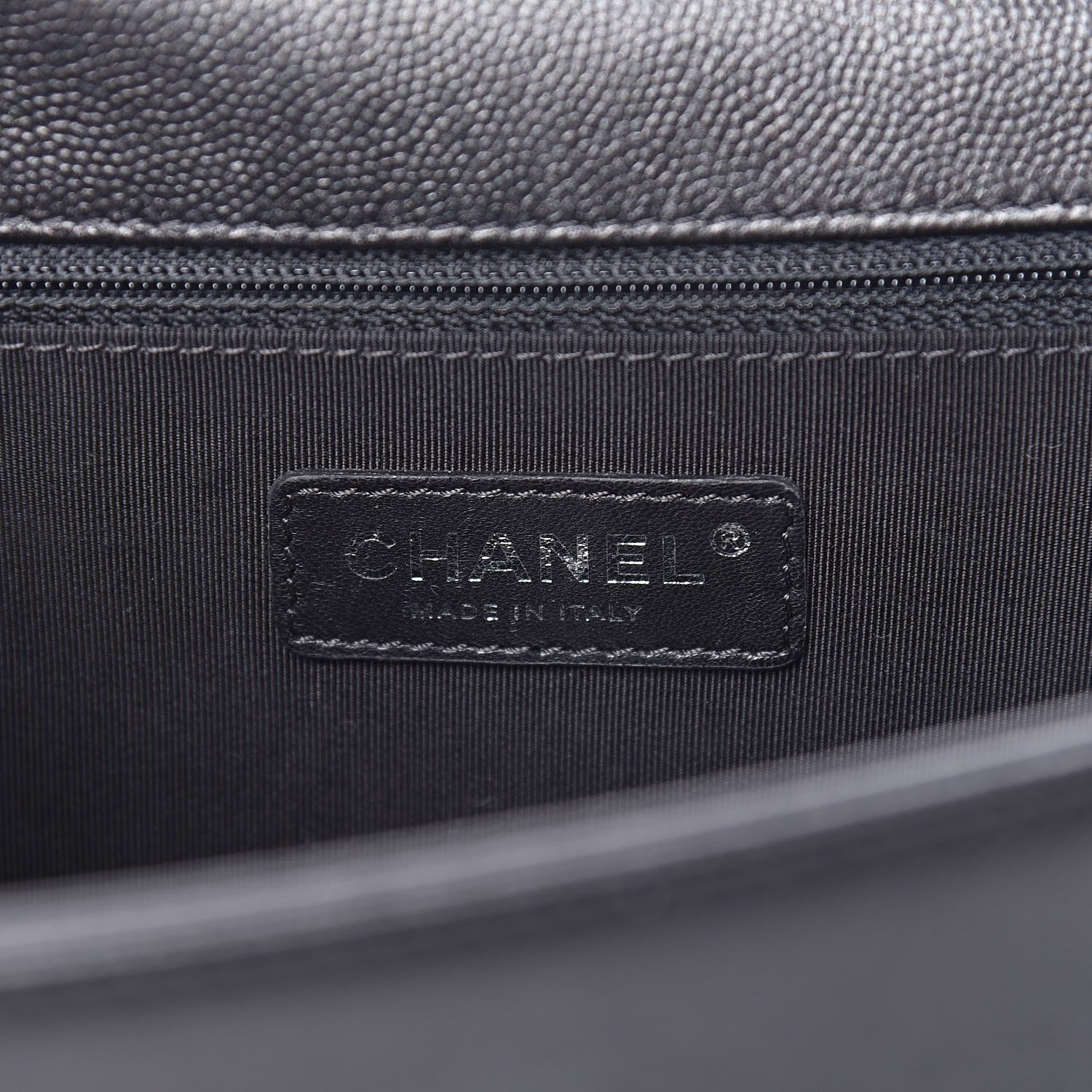 Chanel Caviar Quilted New Medium Boy Flap So Black 6 of 11