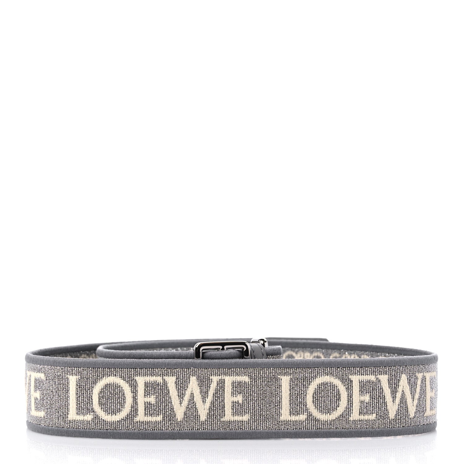 Loewe Calfskin Anagram Strap Silver 2 of 4