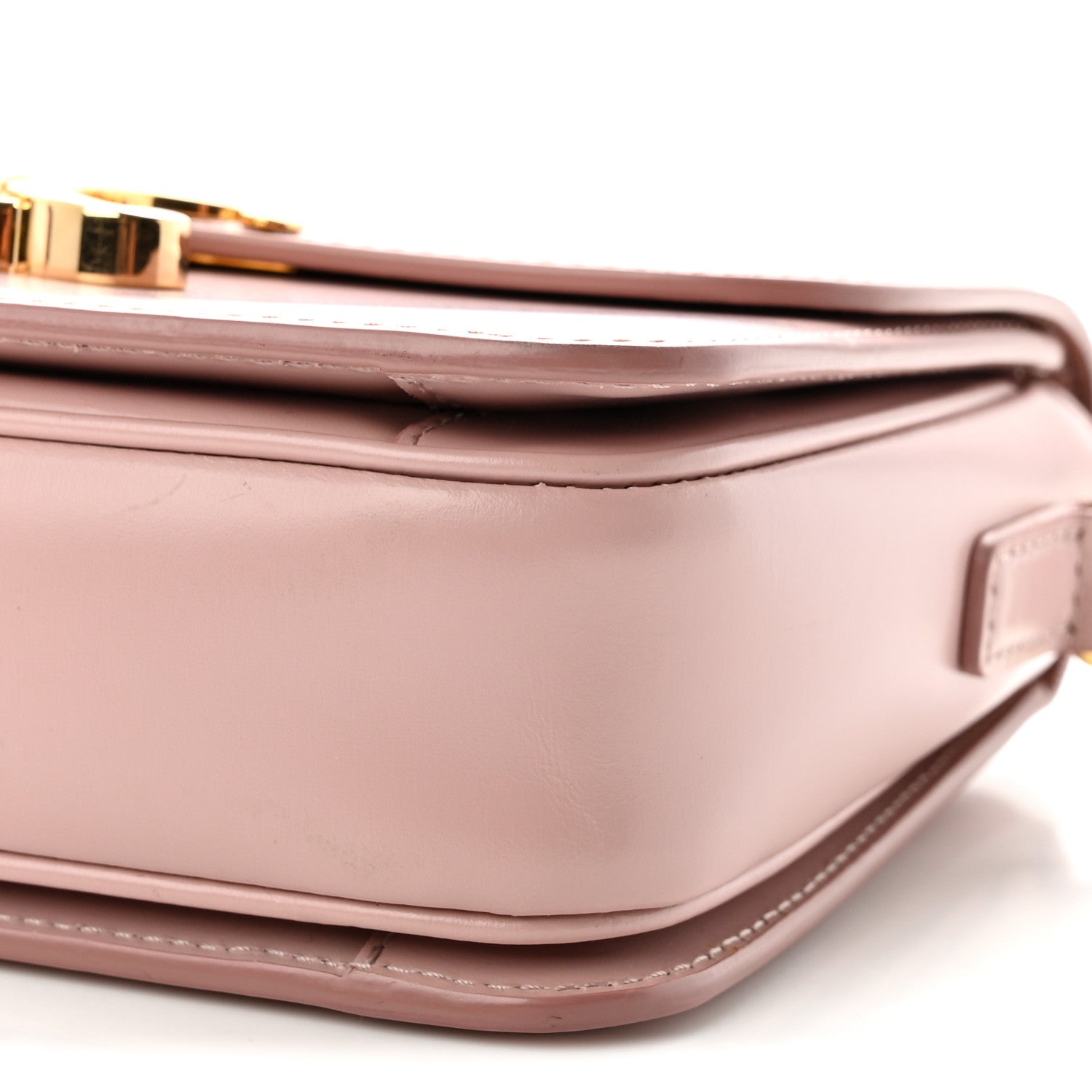 Celine Shiny Calfskin Teen Triomphe Vintage Pink 10 of 10
