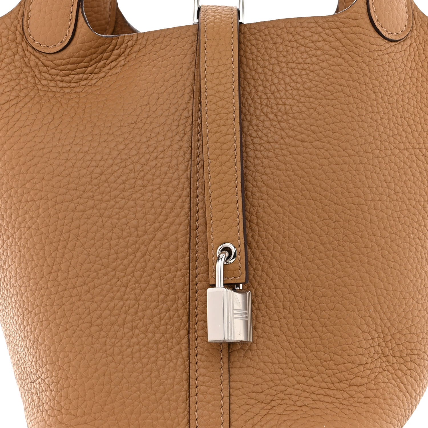 Hermes Taurillon Clemence Picotin Lock 18 PM Biscuit 9 of 11
