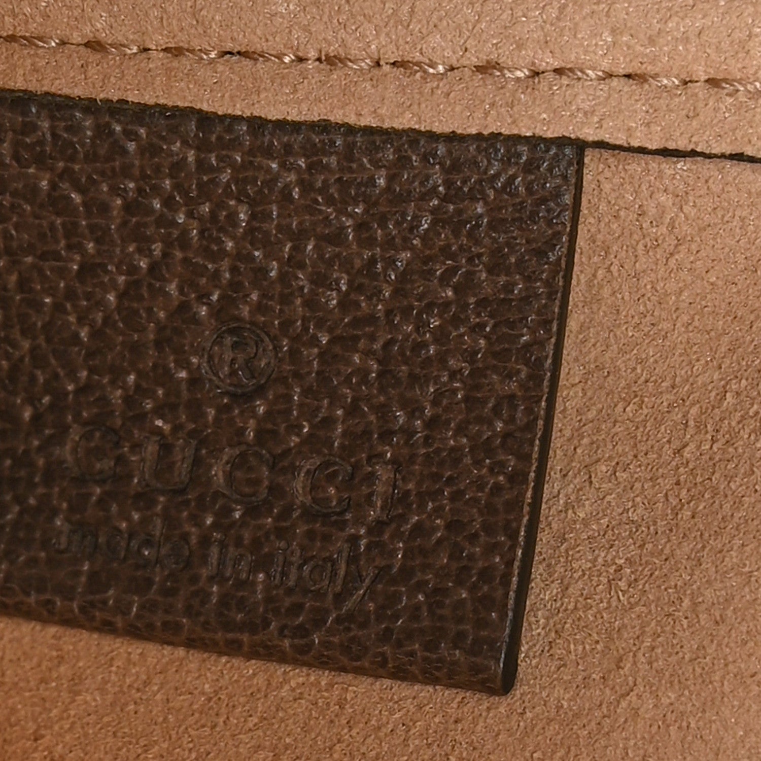 Gucci GG Supreme Monogram Web Ophidia Tote Brown 7 of 11