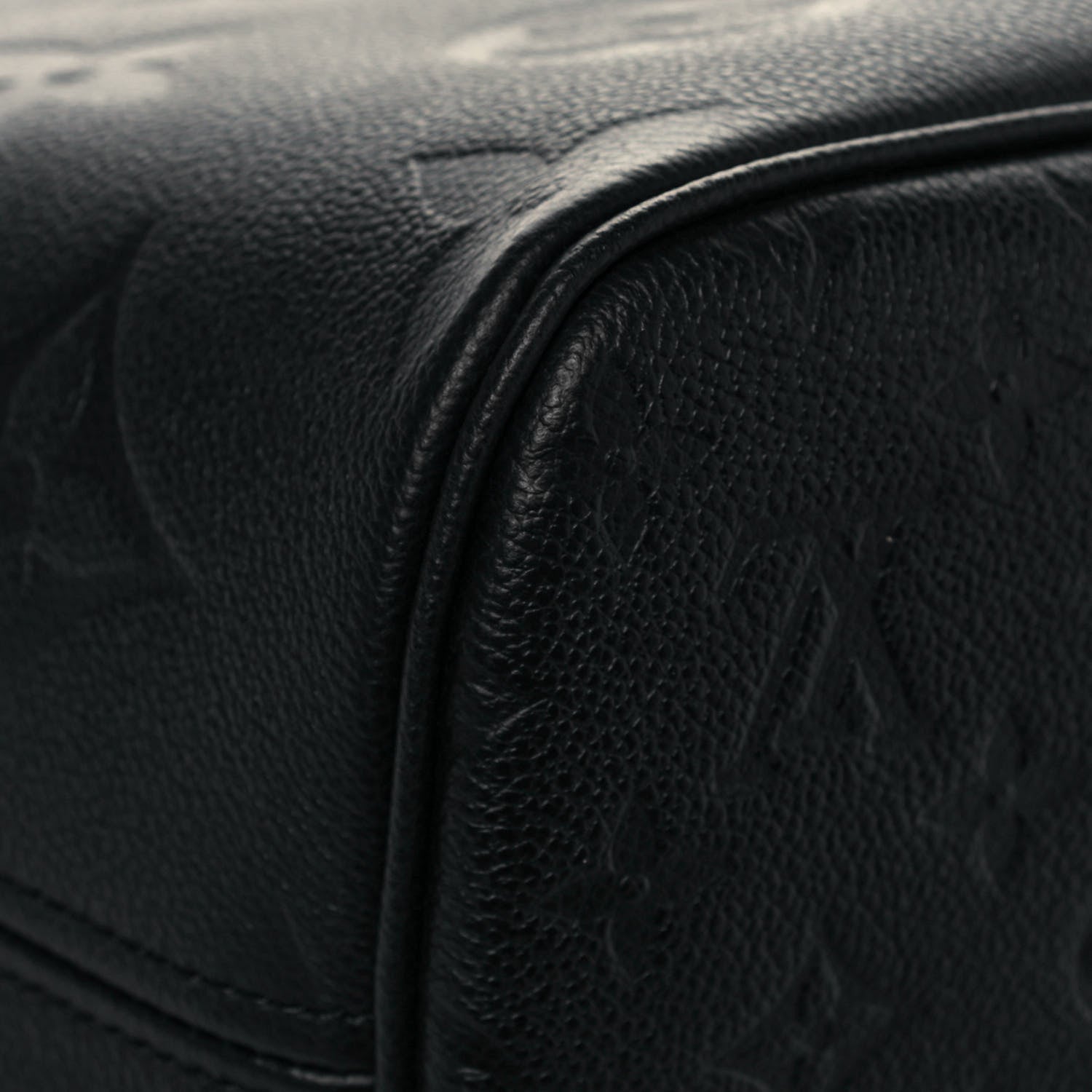 Louis Vuitton Empreinte Monogram Giant Neverfull MM Black 10 of 14