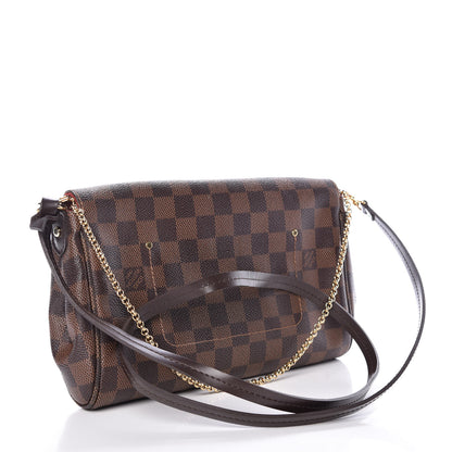 Louis Vuitton Damier Ebene Favorite MM 3 of 9