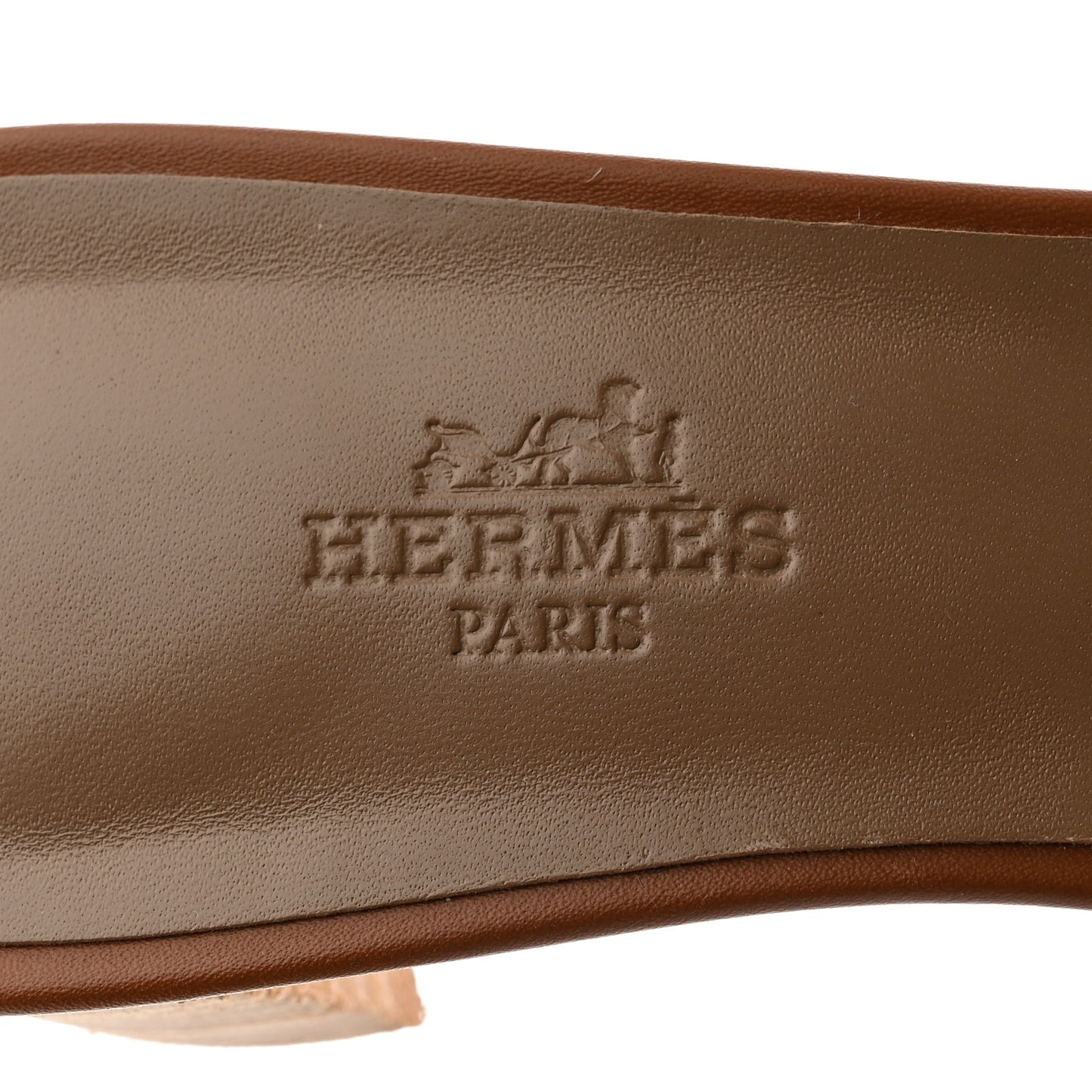 Calfskin Oasis Sandals 39 Gold