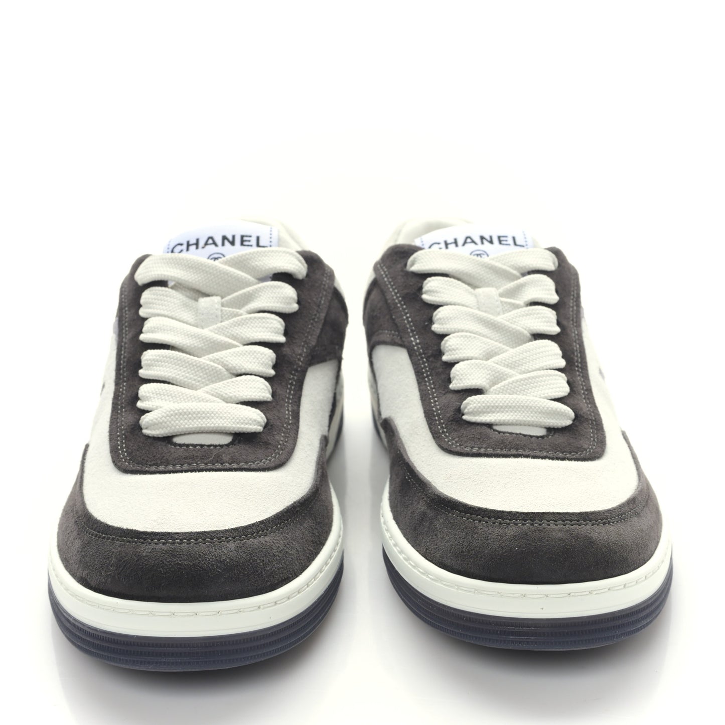 Suede Kidskin Womens CC Sneakers 39 Black White