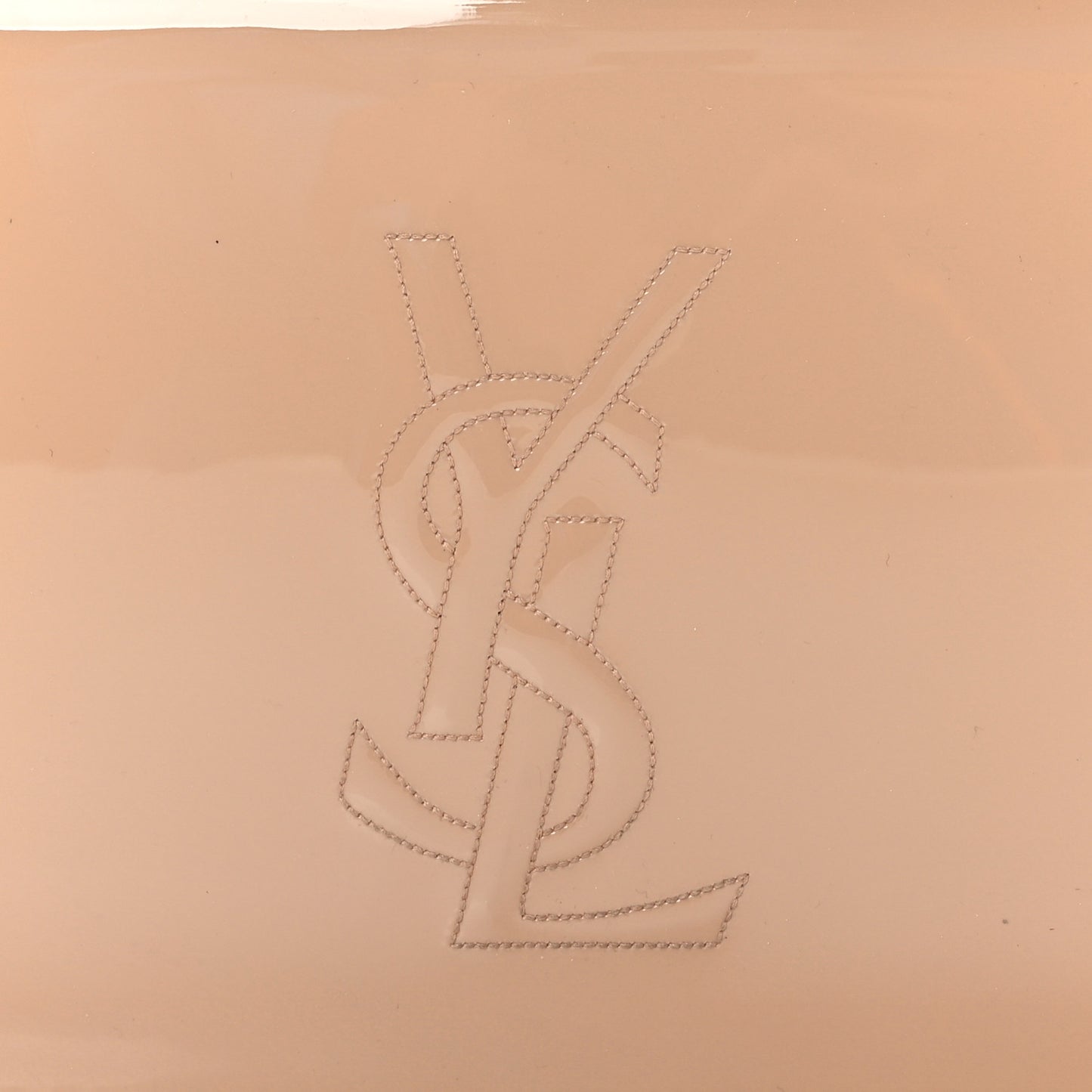 Patent Calfskin Monogram Large Belle De Jour Clutch Chair