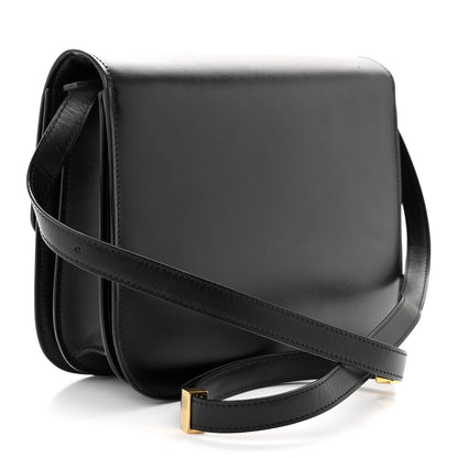 Celine Box Calfskin Medium Classic Box Flap Bag Black 3 of 10