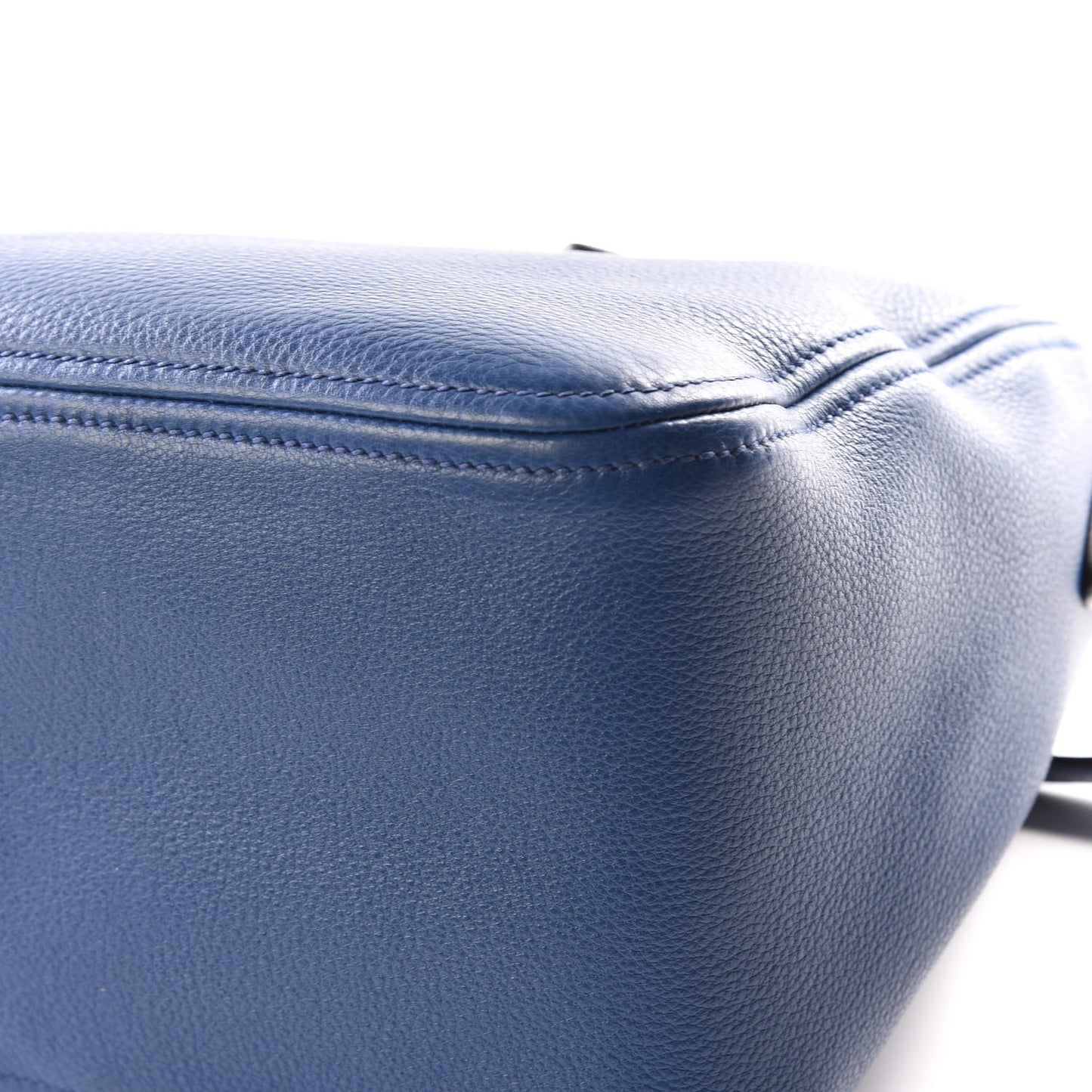 Vitello Phenix Satchel Bluette