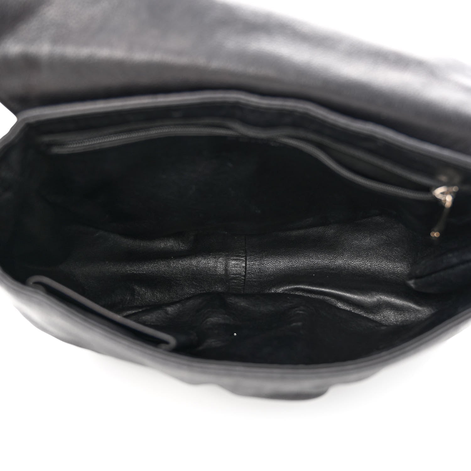 Chanel Caviar Half Moon Large Flap Black 5 of 10