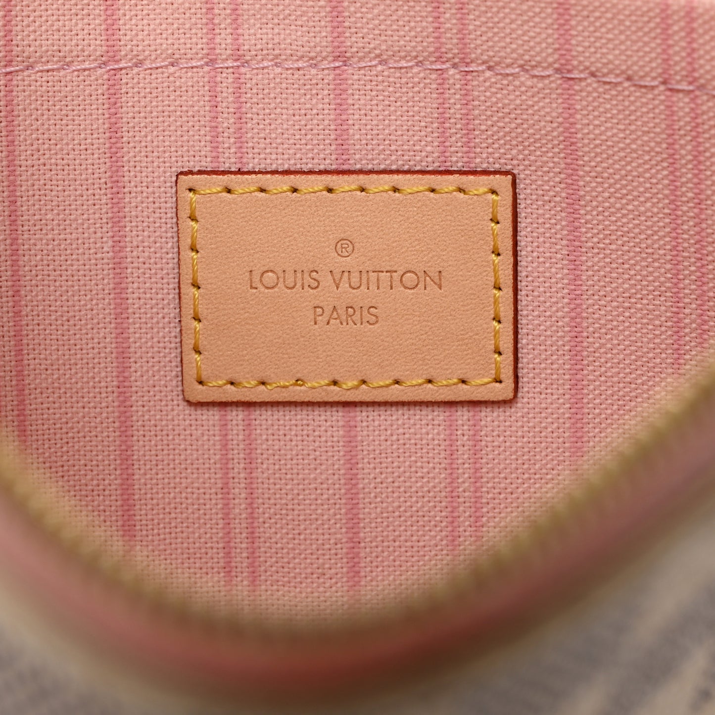 Damier Azur Neverfull MM GM Pochette Rose Ballerine