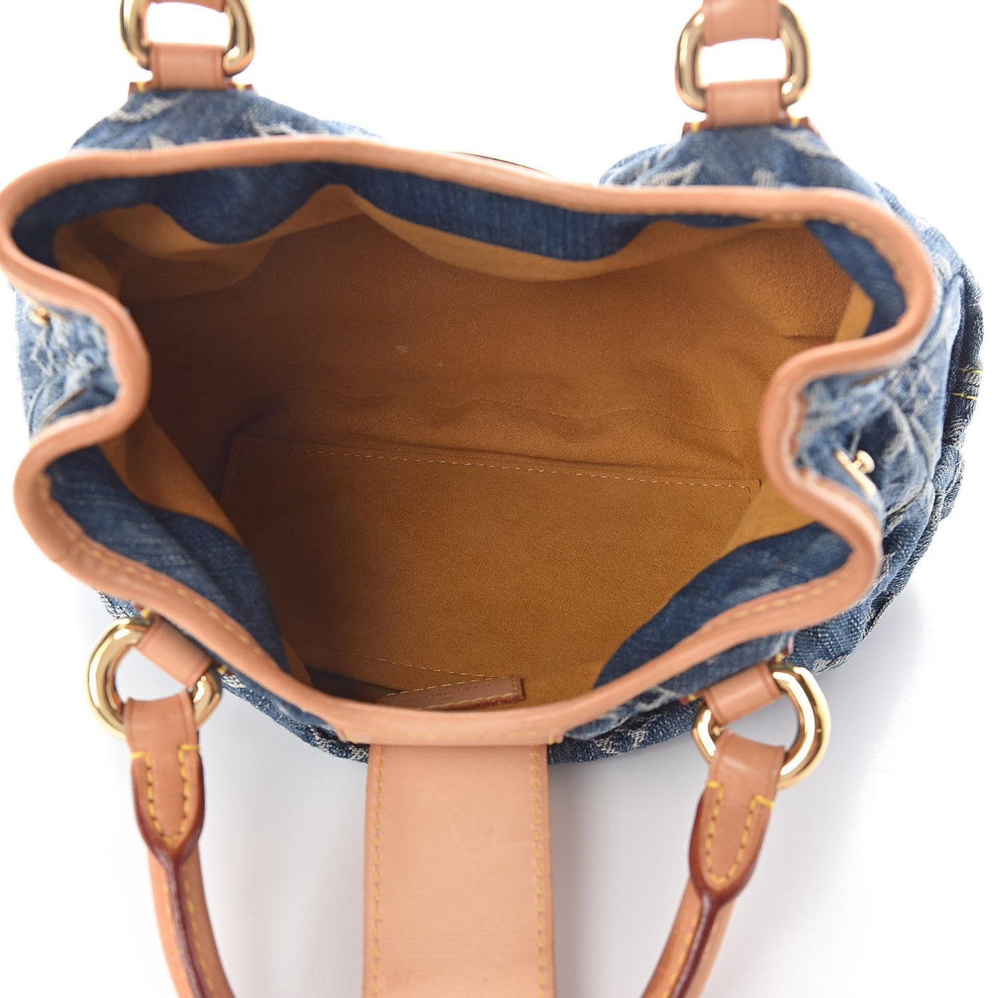 Monogram Denim Pleaty Blue
