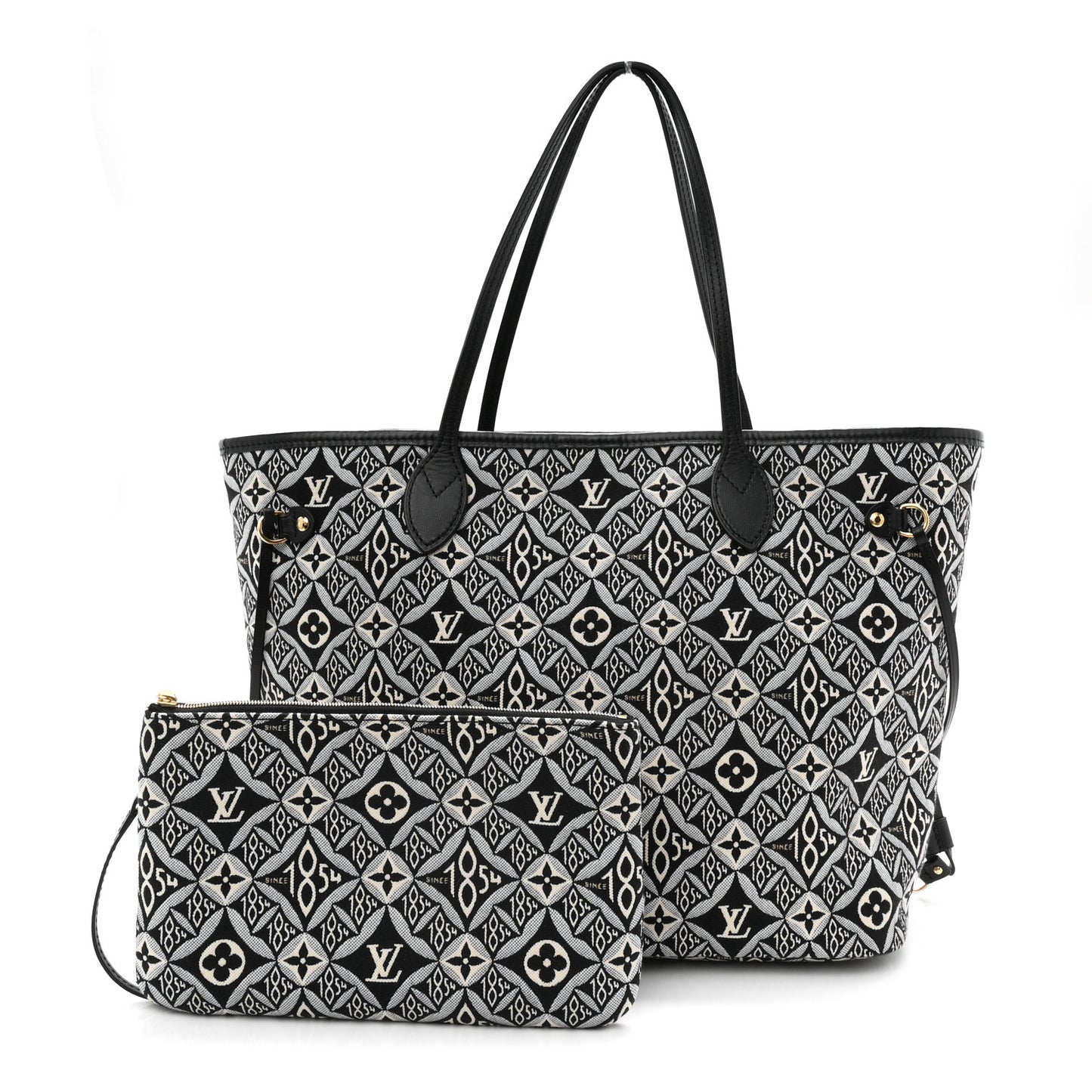 Jacquard Since 1854 Neverfull MM Grey