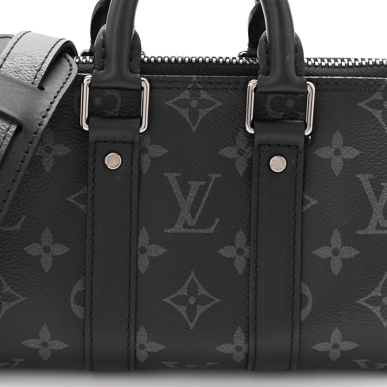 Louis Vuitton Reverse Monogram Eclipse Keepall XS Black 7 of 10