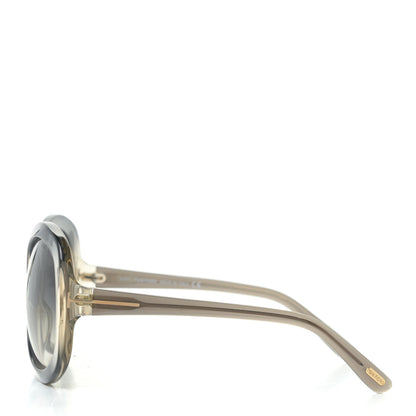 Tom Ford Acetate Margot Sunglasses TF226 Grey 3 of 8