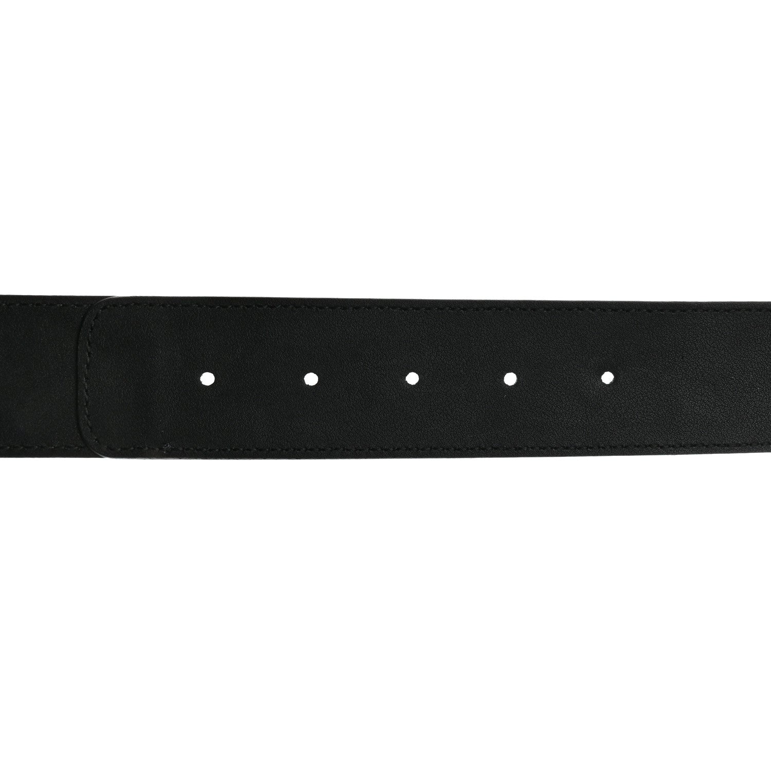 Gucci GG Supreme Monogram Suede Dionysus 40mm Belt 80 32 Beige Black 4 of 5