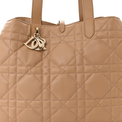 Christian Dior Calfskin Macrocannage Large Toujours Tan 8 of 10