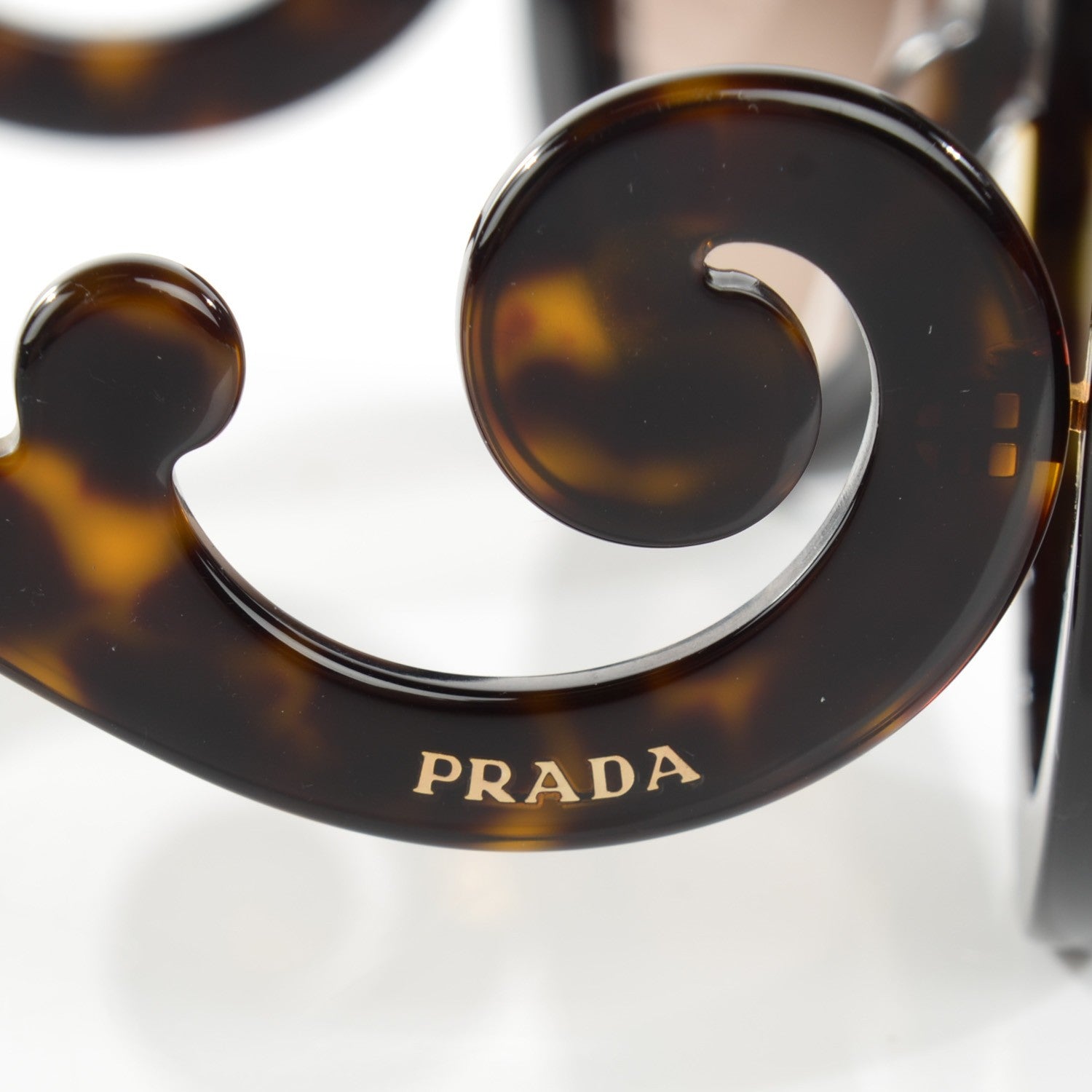 Prada Baroque Sunglasses SPR 27N Tortoise 3 of 7