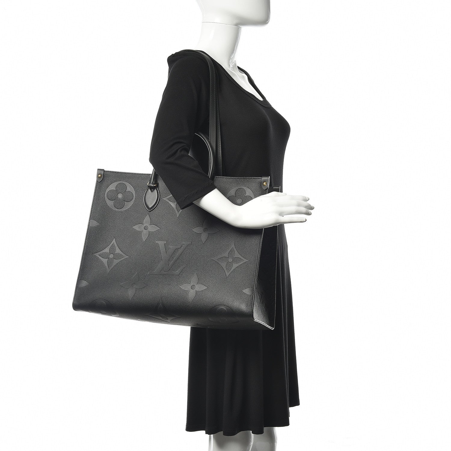 Louis Vuitton Empreinte Monogram Giant Onthego GM Black 2 of 9