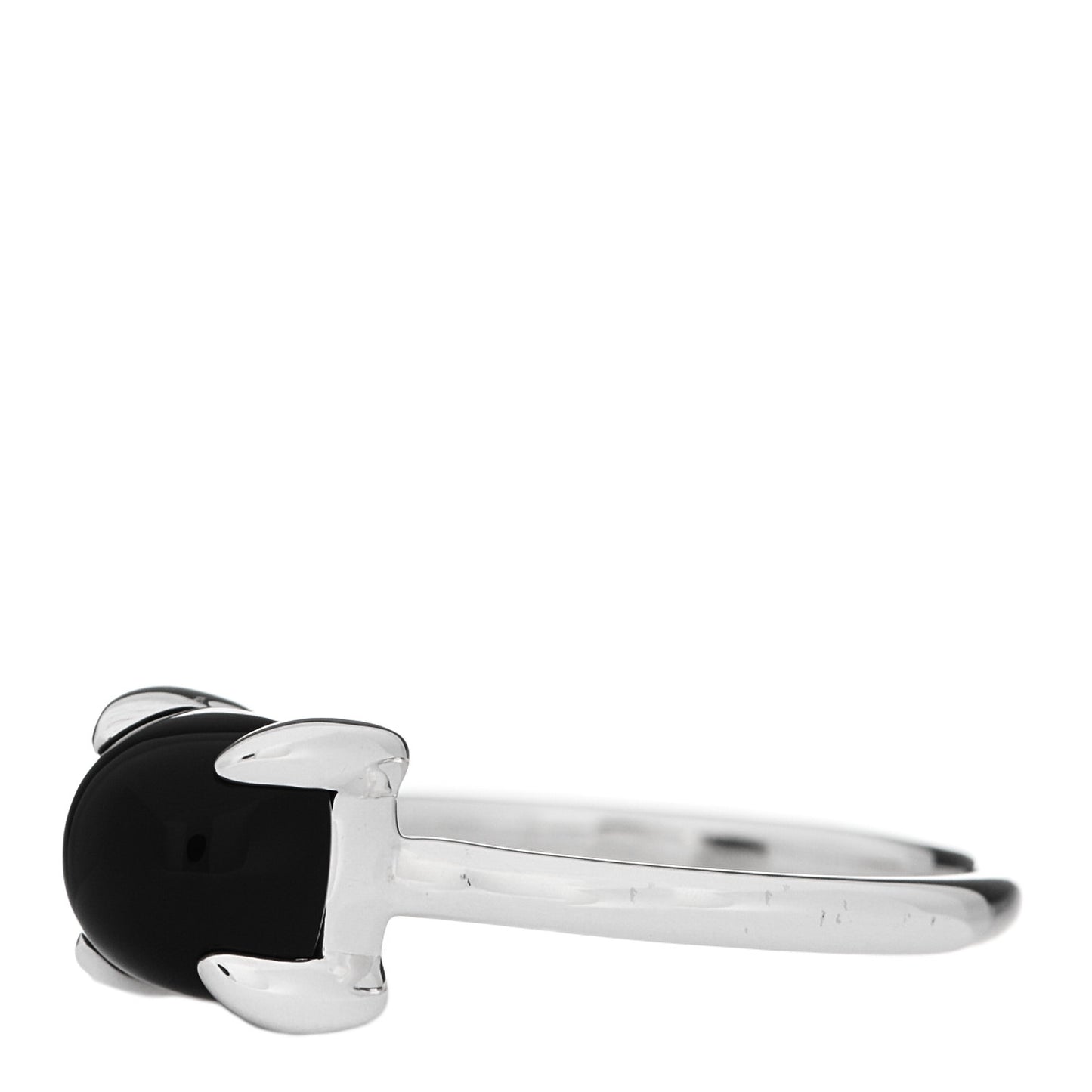 Sterling Silver Black Onyx Paloma Picasso Sugar Stacks Ring 54 7