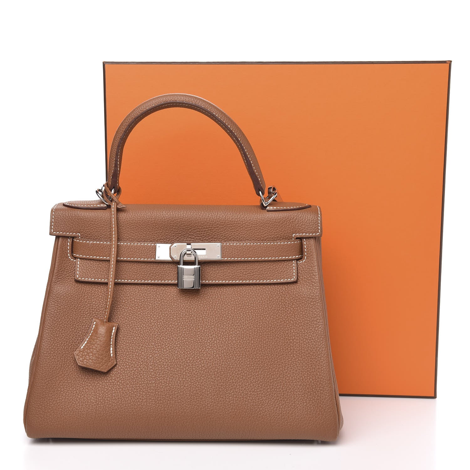 Hermes Togo Kelly Retourne 28 Gold 10 of 10