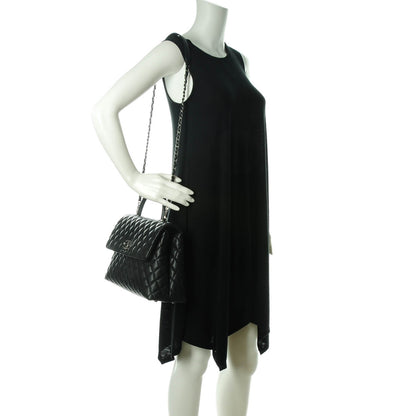 Chanel Caviar Quilted Medium Coco Handle Flap Black 2 of 8