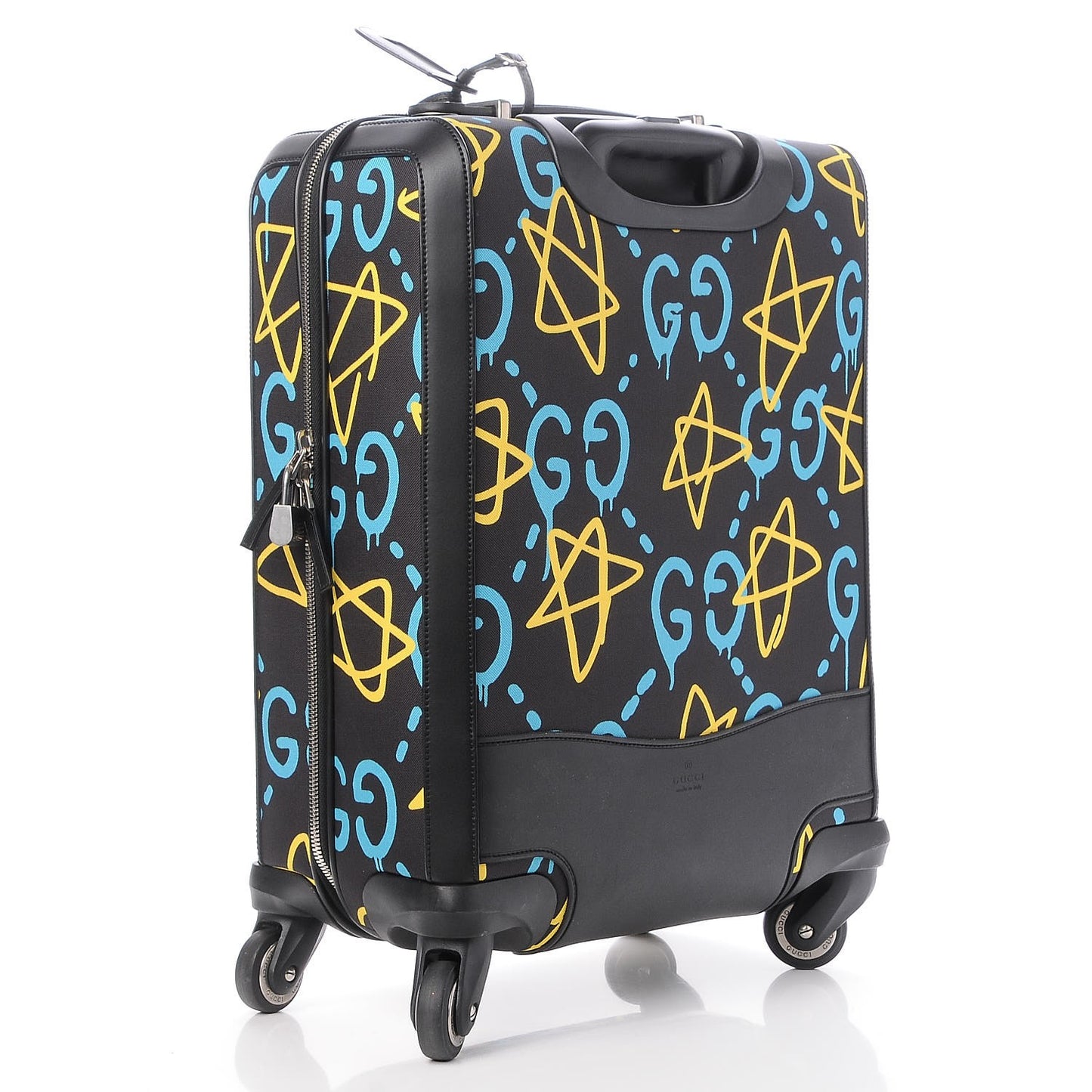 Nylon GucciGhost Carry On Trolley Black New Acquamarine