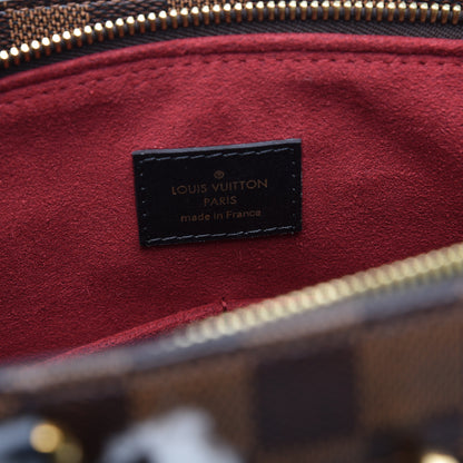 Louis Vuitton Damier Ebene Shearling Normandy 9 of 10