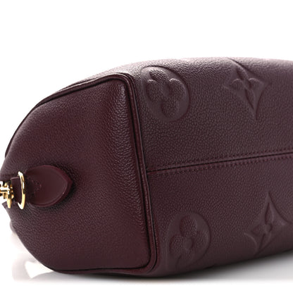 Louis Vuitton Empreinte Monogram Giant Speedy Bandouliere 20 Garnet 8 of 9