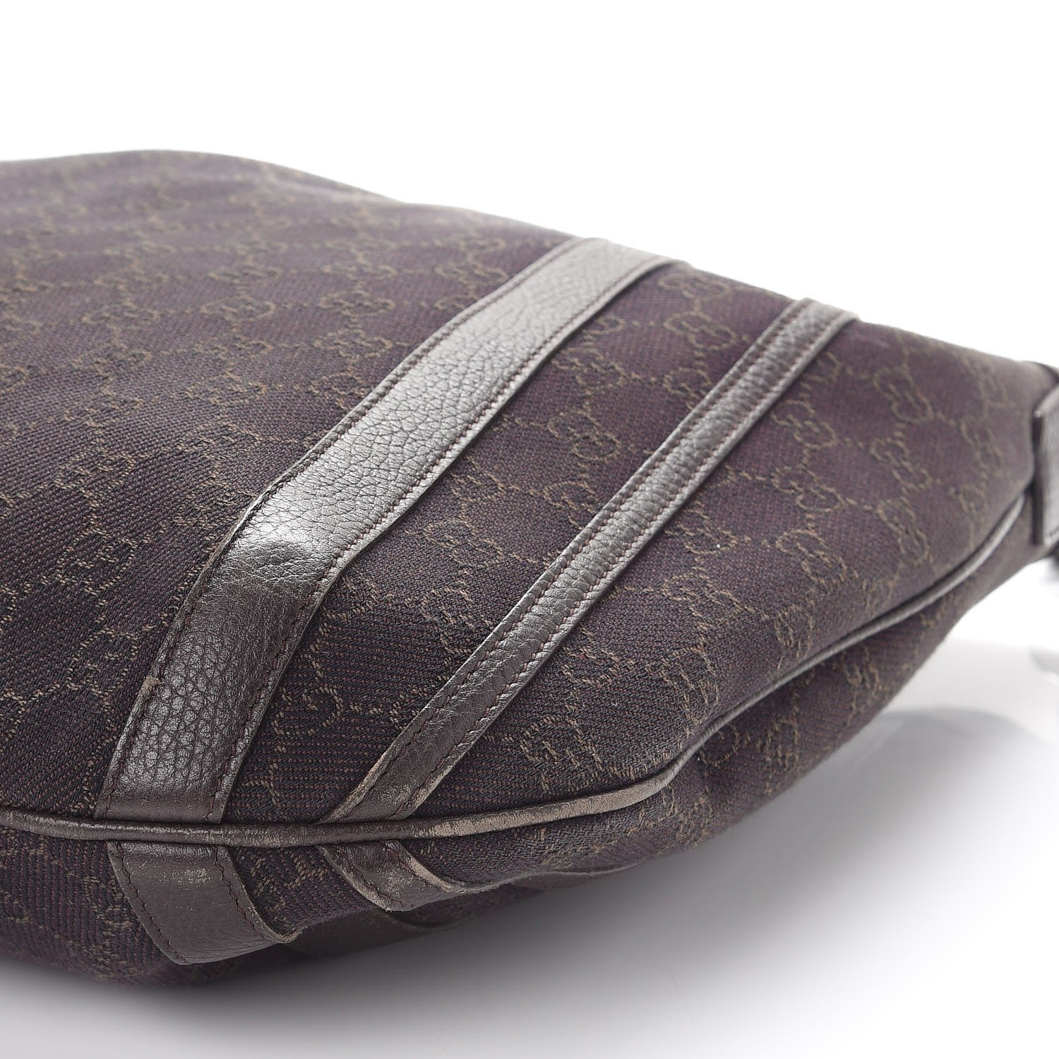 Gucci Monogram Medium Abbey Convertible Tote Dark Brown 12 of 12