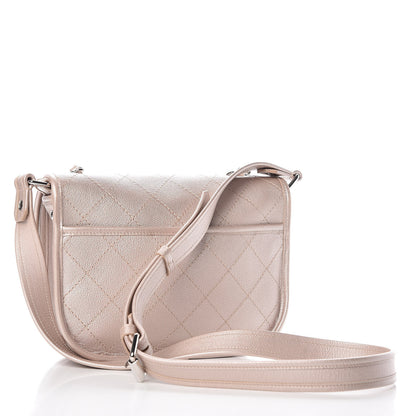 Chanel Metallic Calfskin Quilted Jungle Stroll Messenger Bag Gold 3 of 8
