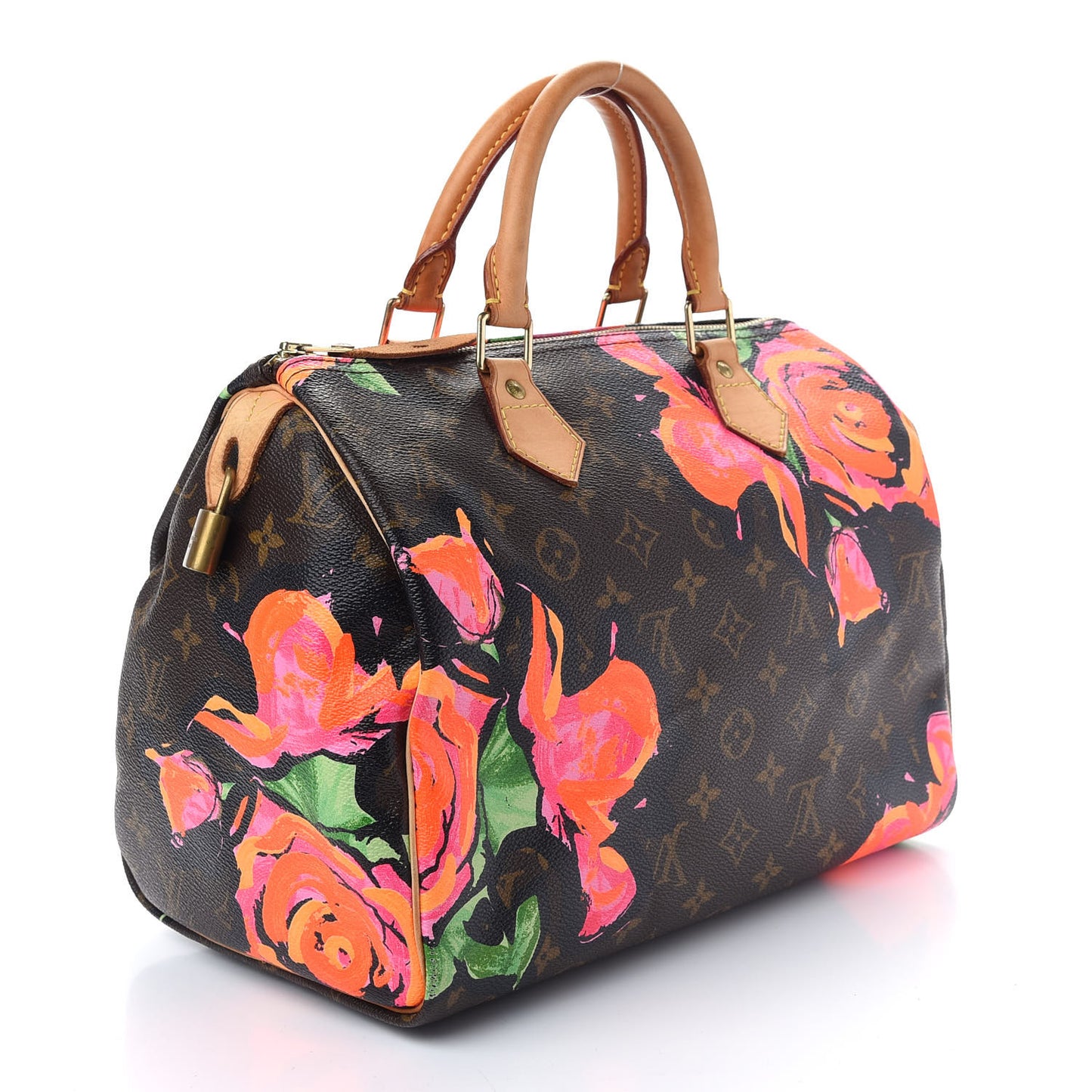 Monogram Roses Speedy 30