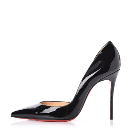 Christian Louboutin Patent Iriza 100 Pumps 40 Black 1 of 8