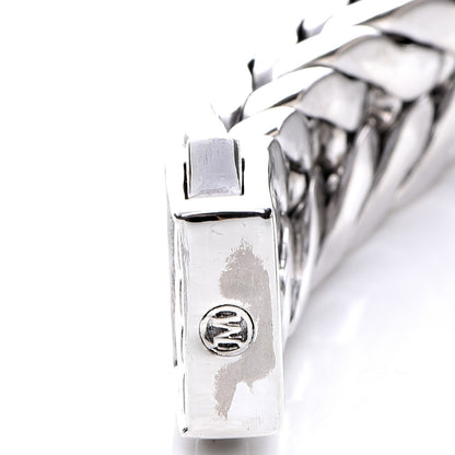 John Hardy Mens Sterling Silver Black Sapphire Raja Bracelet M 4 of 6