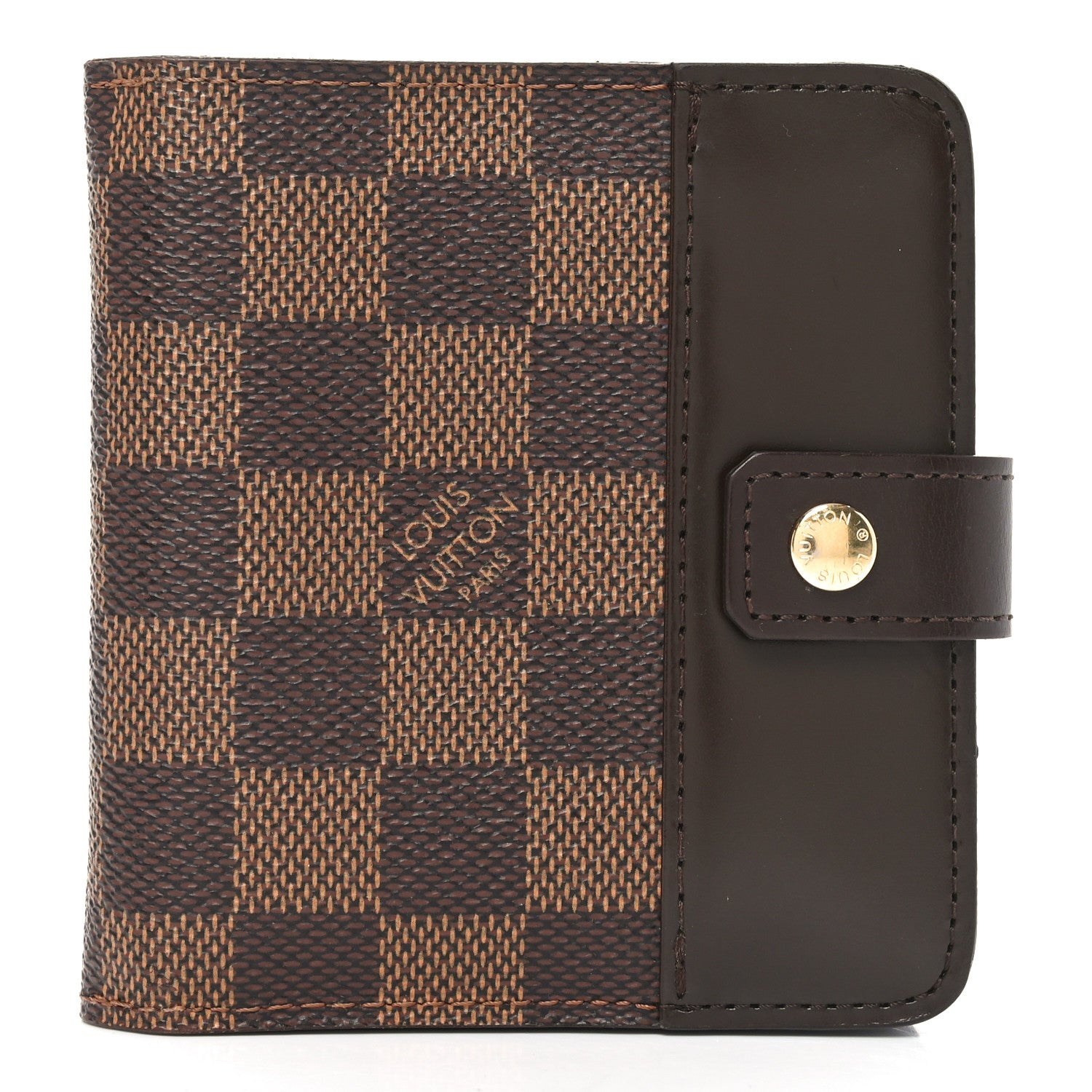Louis Vuitton Damier Ebene Zippe Zipped Compact Wallet 1 of 6