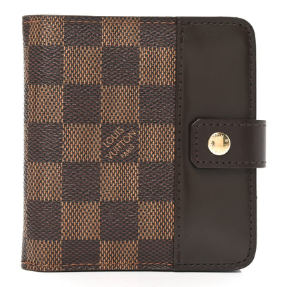 Louis Vuitton Damier Ebene Zippe Zipped Compact Wallet 1 of 6