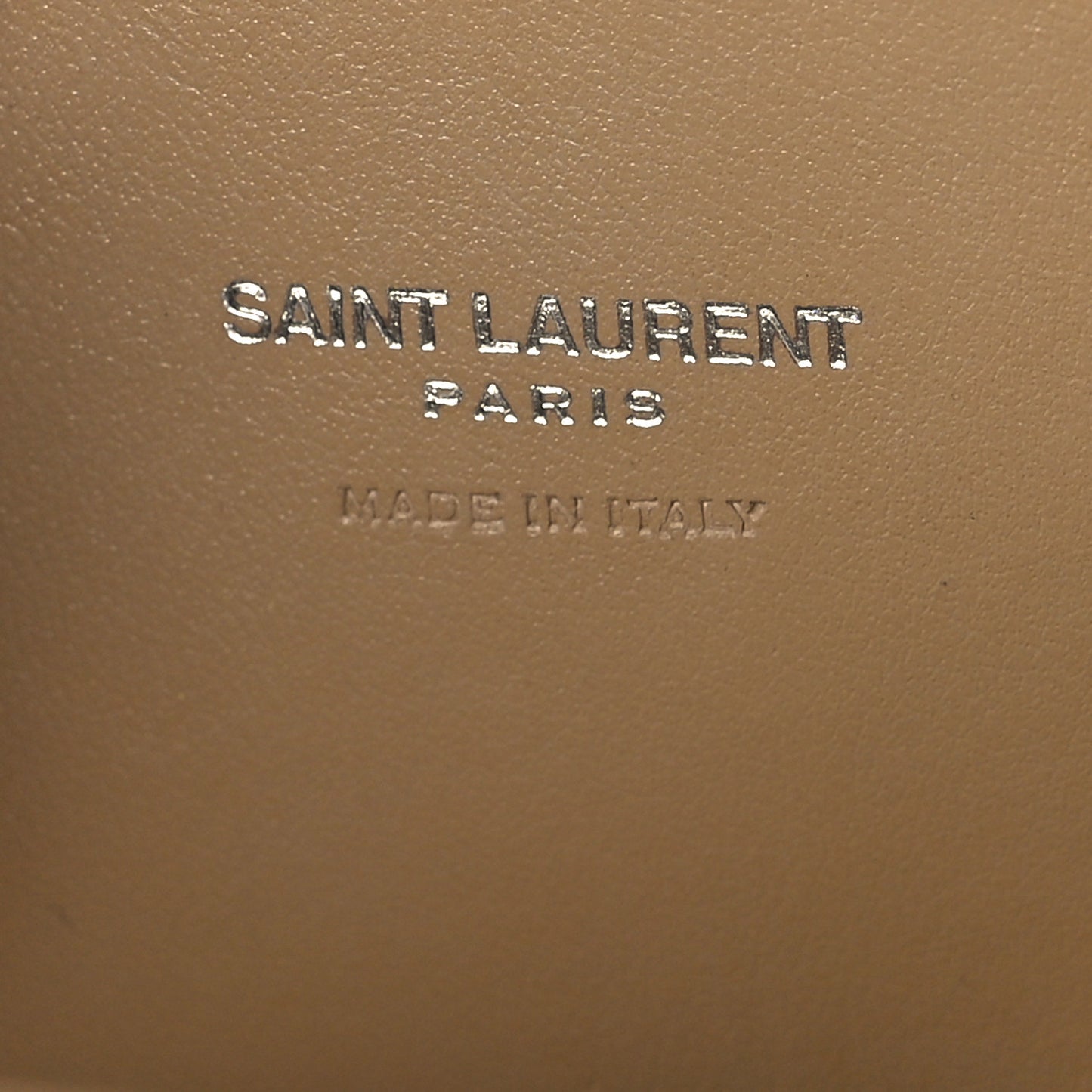 Grained Calfskin Nano Sac de Jour Dark Beige