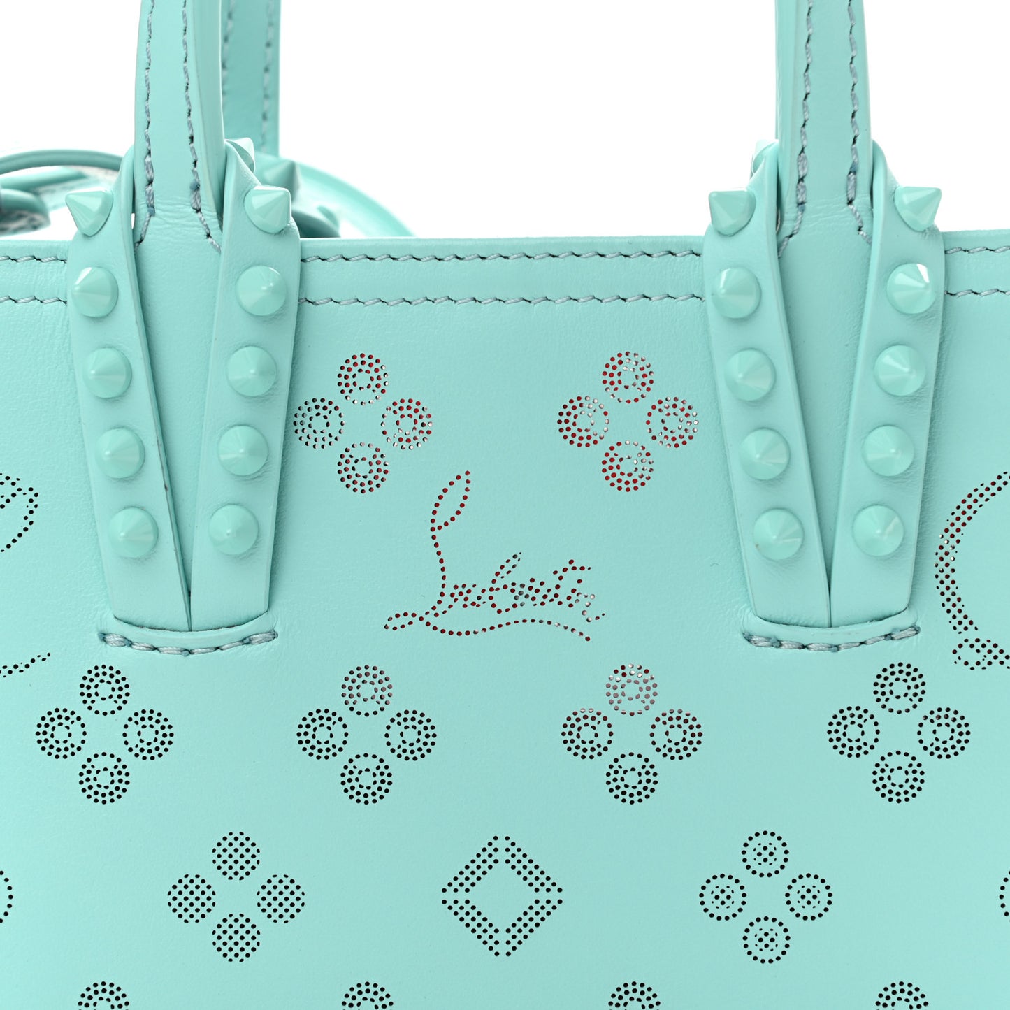 Calfskin Loubinthesky Nano Cabata Tote Bermuda