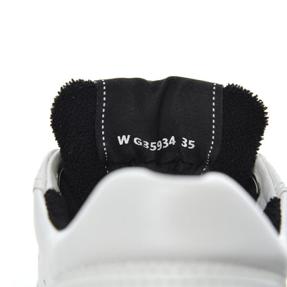 Chanel Calfskin Womens Logo Sneakers 35 Black White 7 of 18