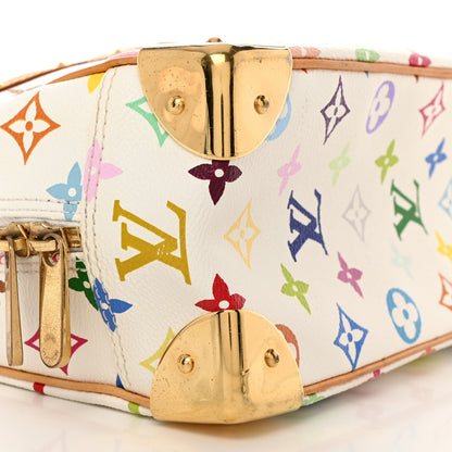 Louis Vuitton LOUIS VUITTON Monogram Multicolor Trouville White 9 of 10