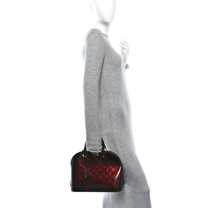 Louis Vuitton Vernis Alma PM Amarante 2 of 9