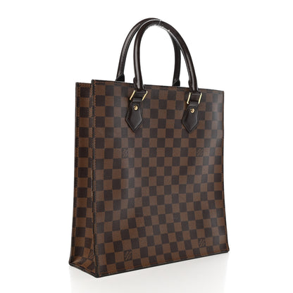 Louis Vuitton Damier Ebene Sac Plat PM 3 of 9