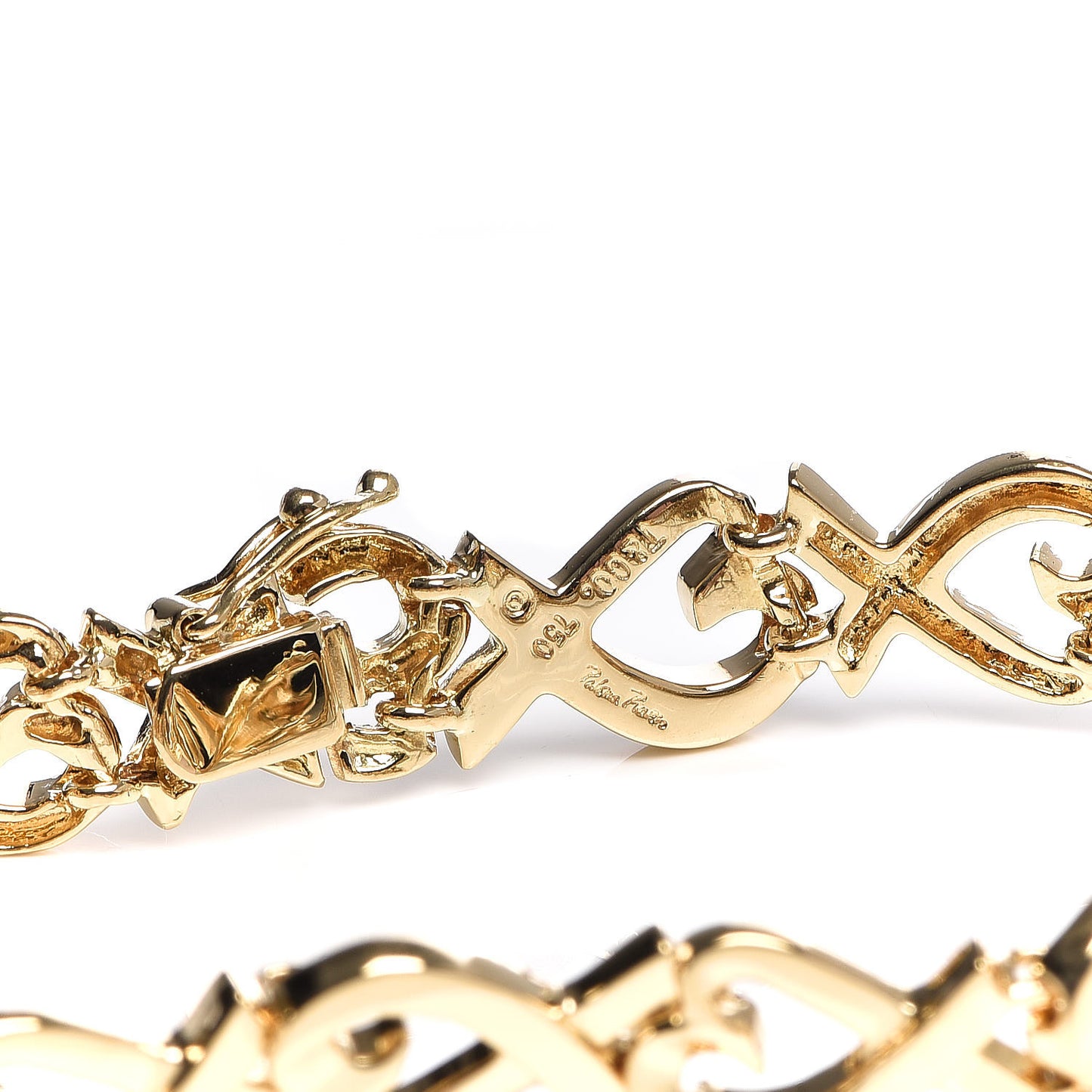 18K Yellow Gold Paloma Picasso Loving Heart Bracelet